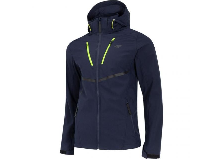 Softshell jope meestele 4F M H4Z19 SFM003 30S suurendatud