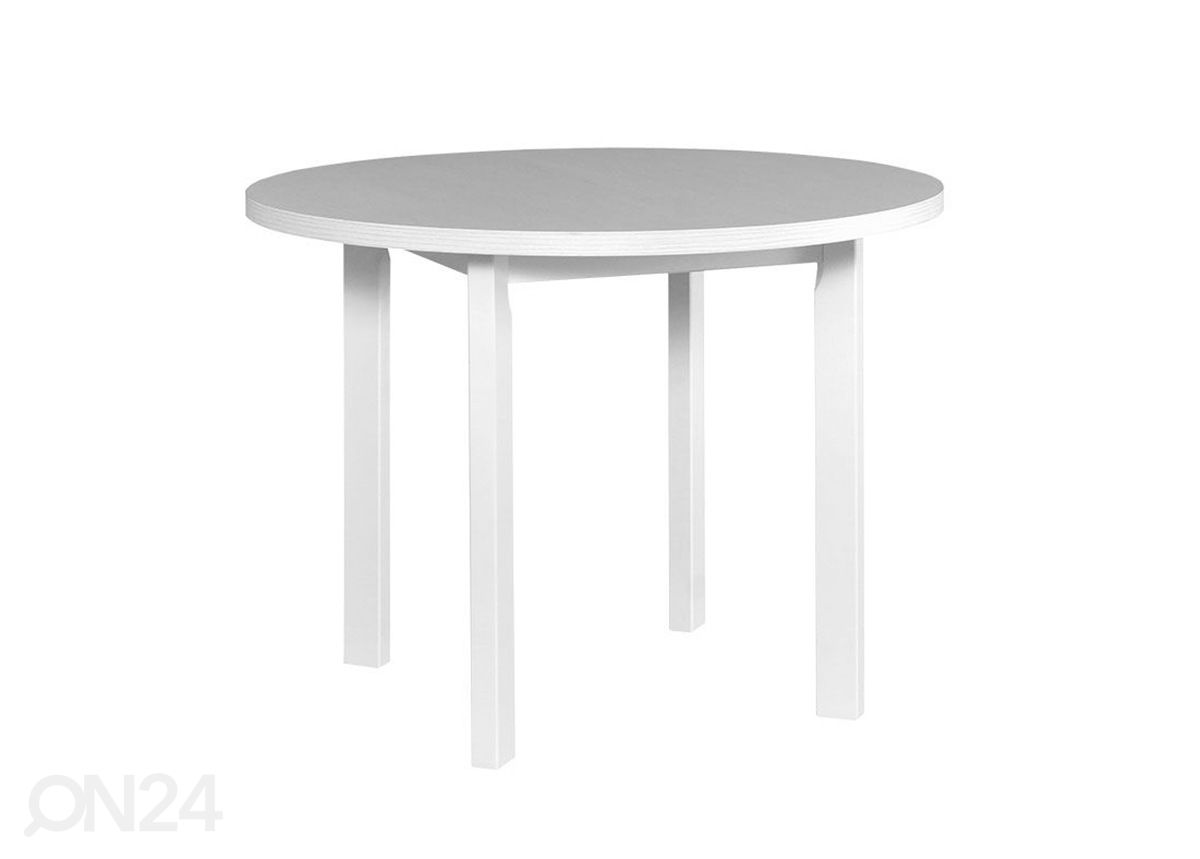 Söögilaud Ø 100 cm suurendatud