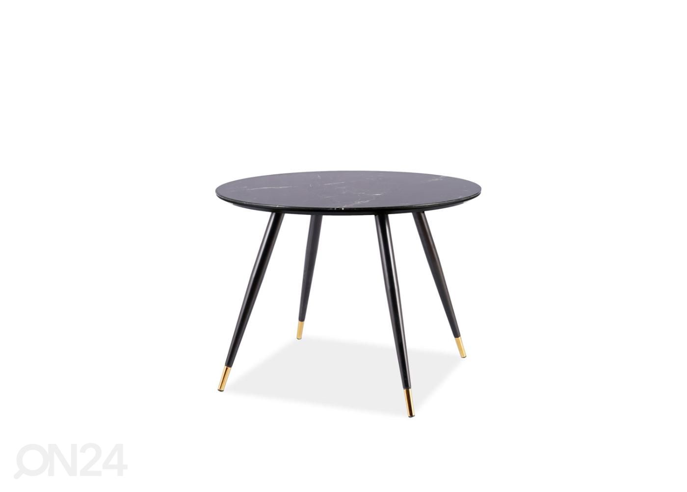 Söögilaud Ø 100 cm suurendatud