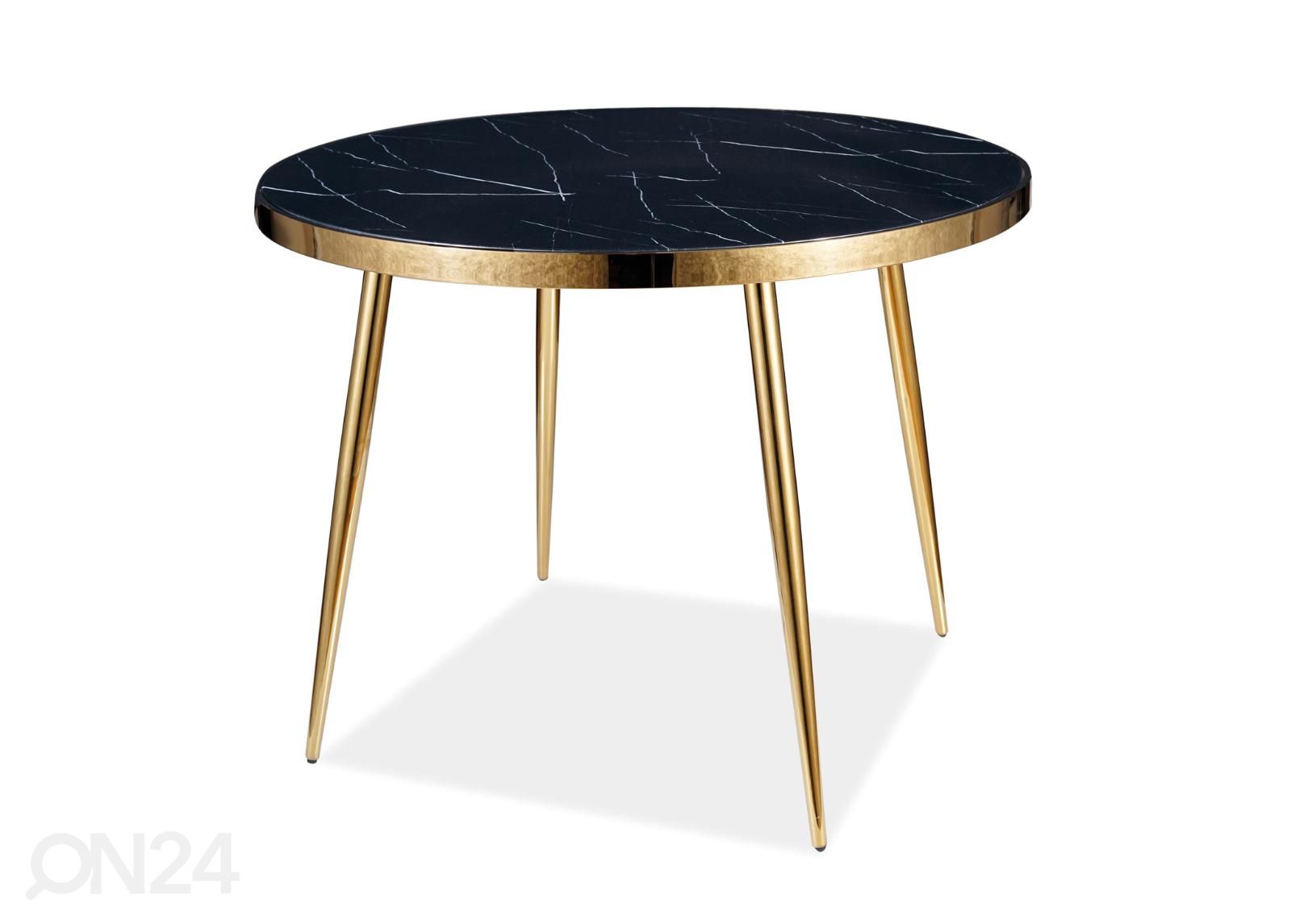 Söögilaud Ø 100 cm suurendatud