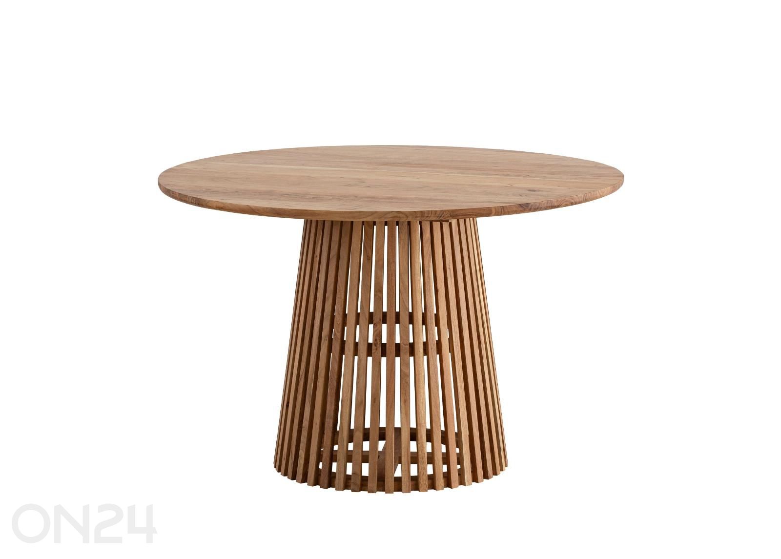 Söögilaud Ø120 cm suurendatud
