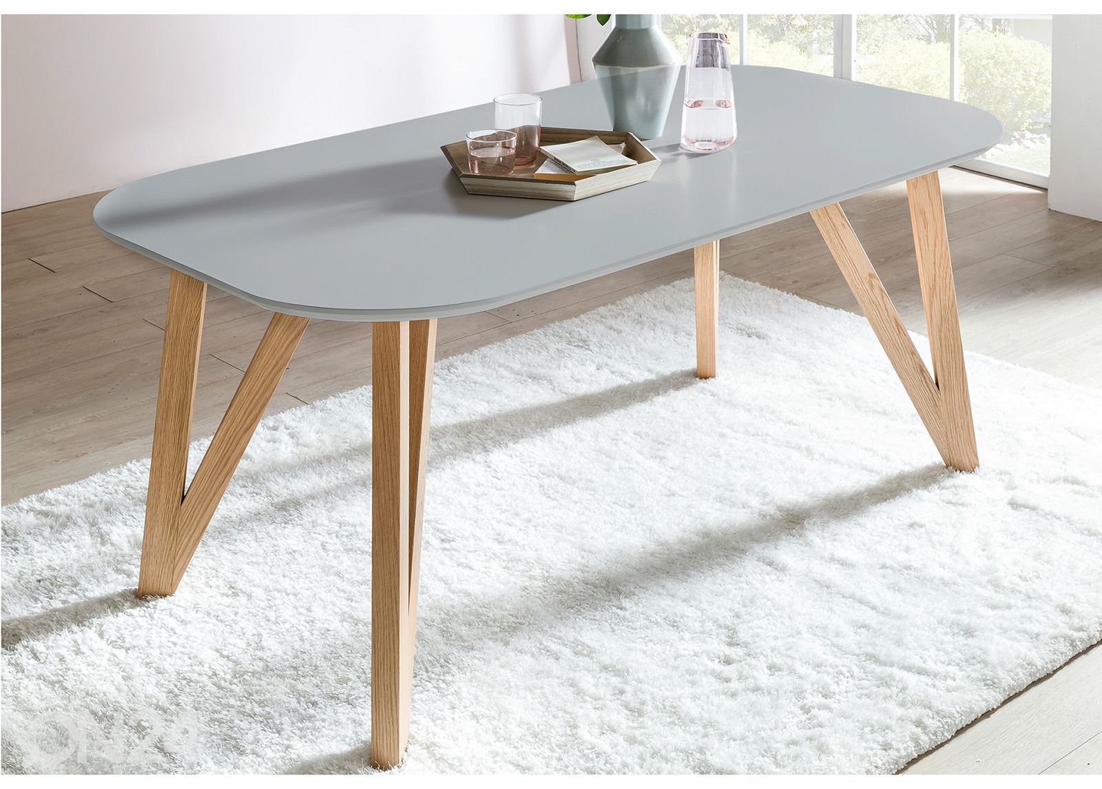 Söögilaud 120x80 cm suurendatud