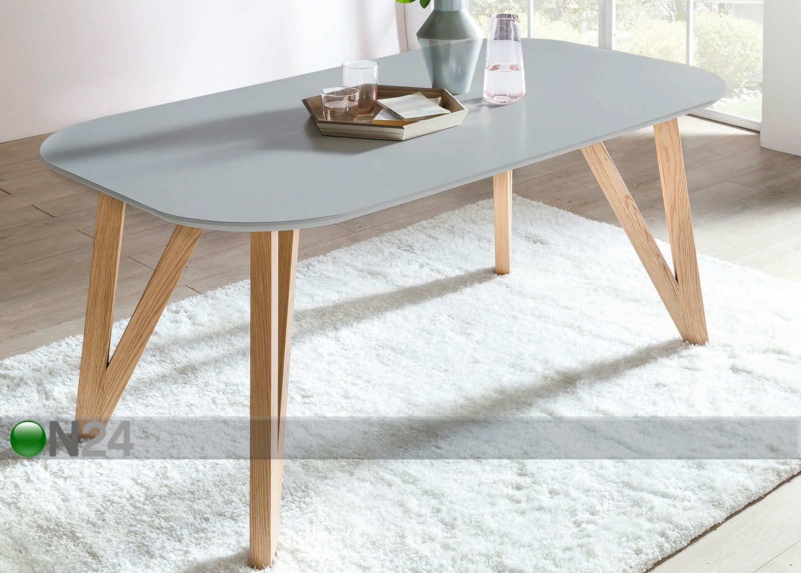 Söögilaud 200x90 cm suurendatud