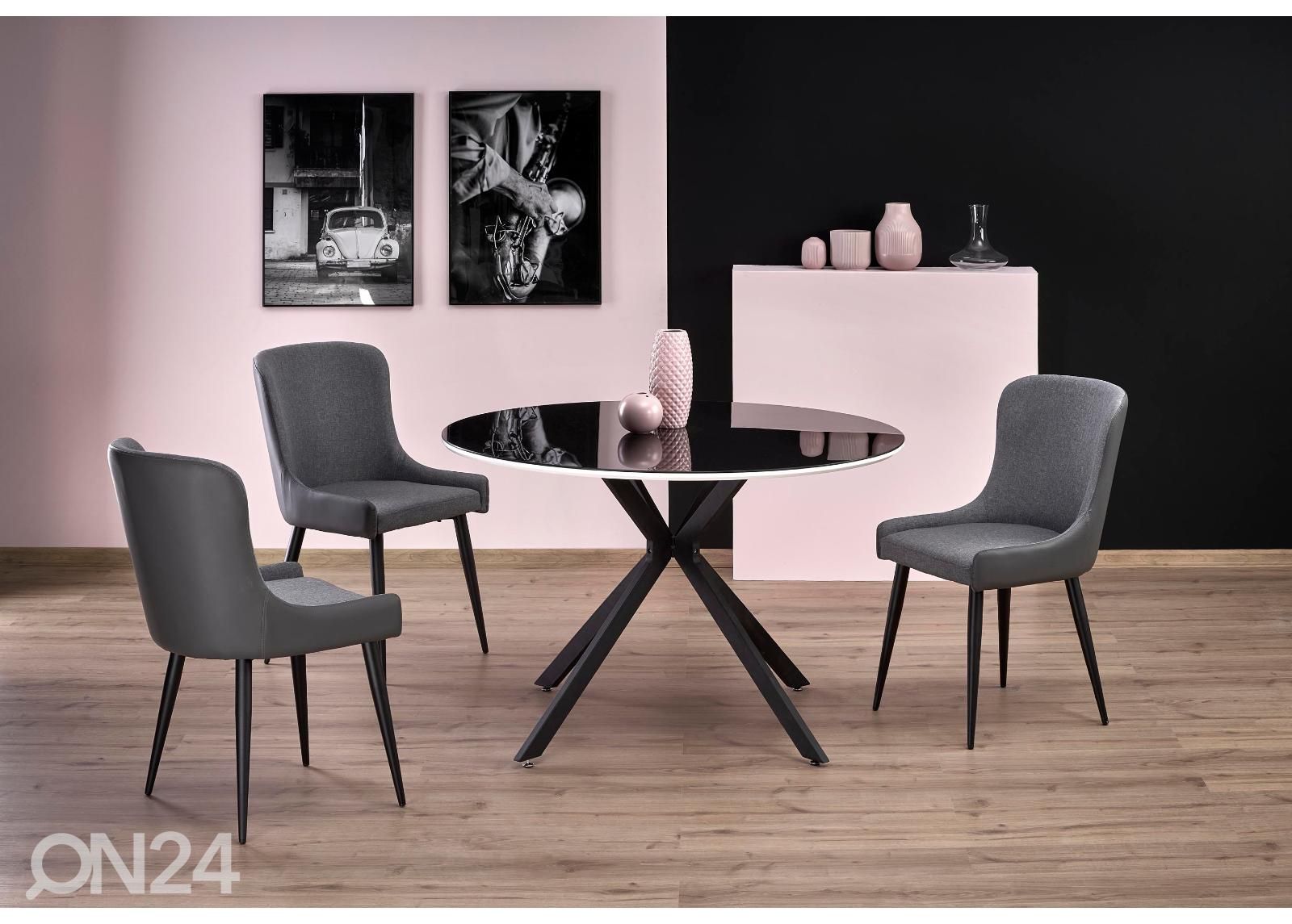 Söögilaud Avelar 120 cm suurendatud