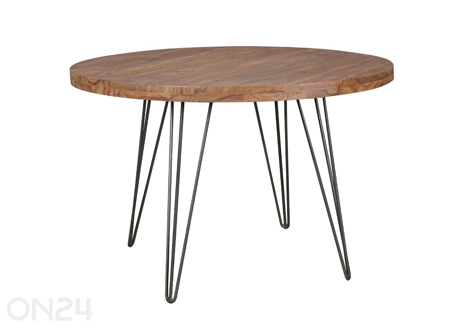 Söögilaud Bagli Ø 120 cm suurendatud