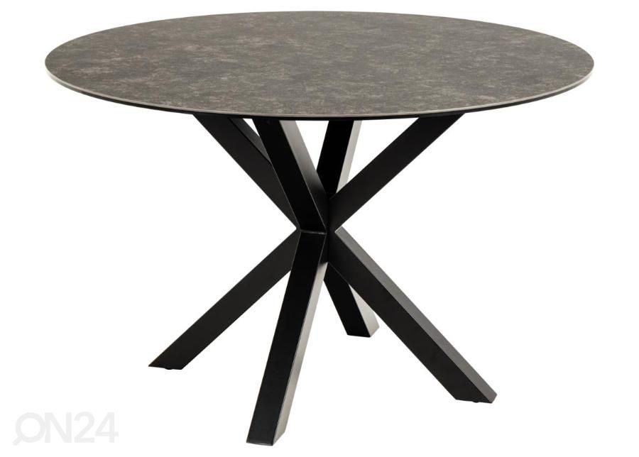 Söögilaud Beira Ø 119 cm suurendatud