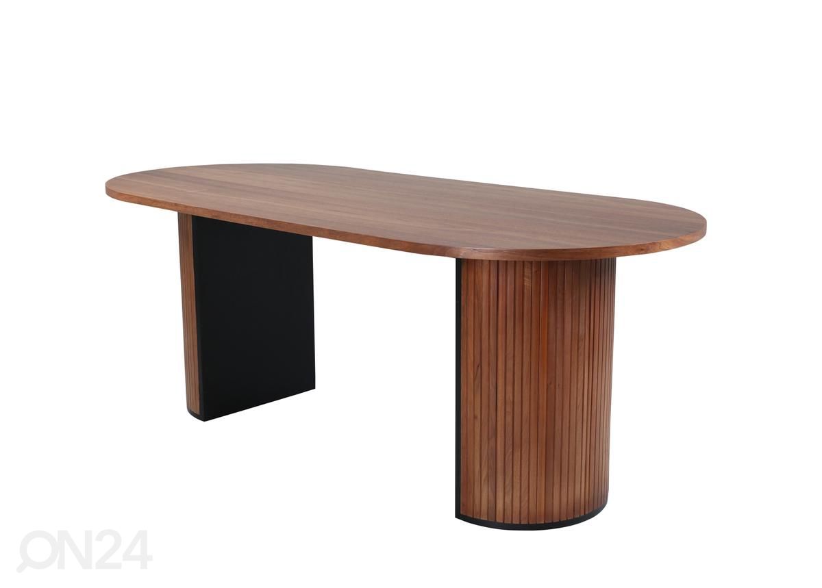 Söögilaud Bianca 200x90 cm suurendatud