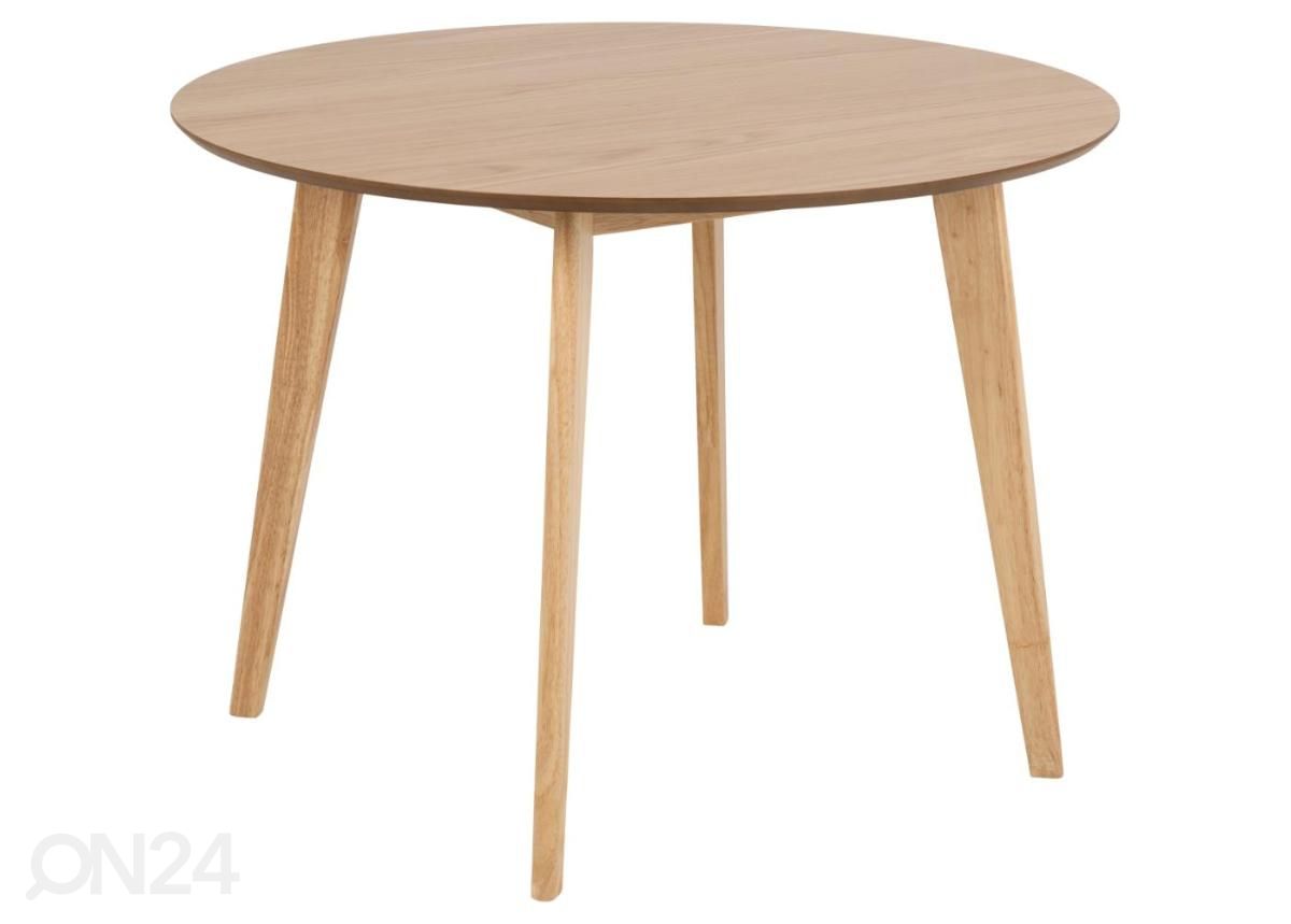 Söögilaud Concord Ø105 cm suurendatud