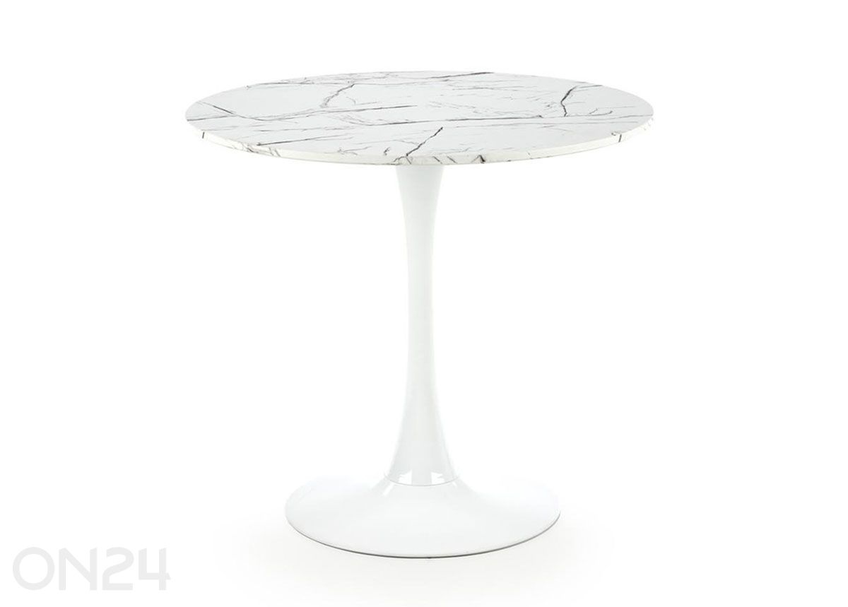 Söögilaud Denver Ø 80 cm suurendatud