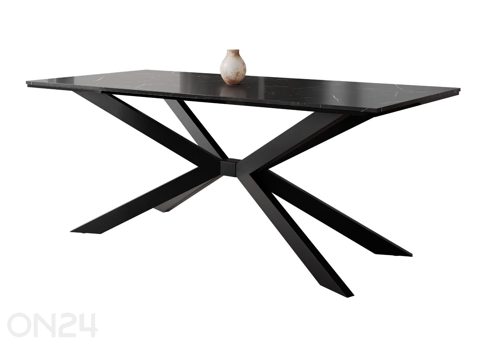 Söögilaud Flora 90x190 cm suurendatud