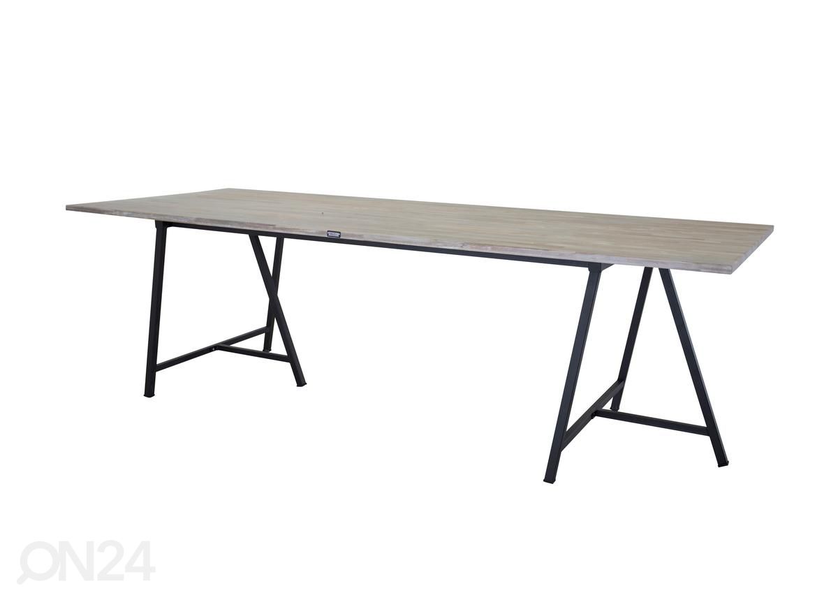 Söögilaud Jepara 250x100 cm suurendatud