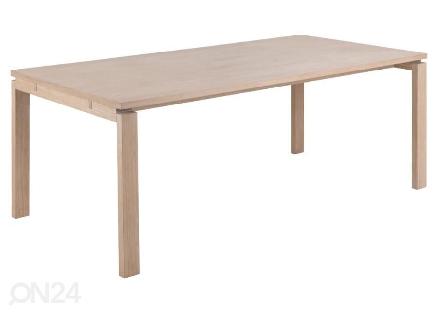 Söögilaud Ludvig 100x200 cm suurendatud