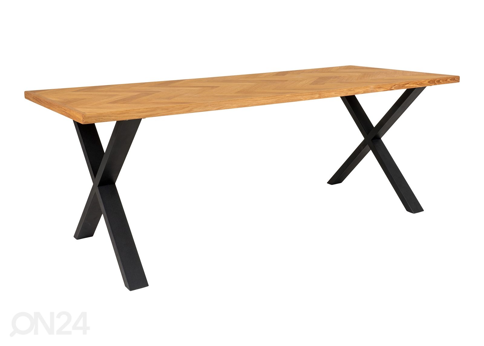 Söögilaud Mulhouse 95x200 cm suurendatud