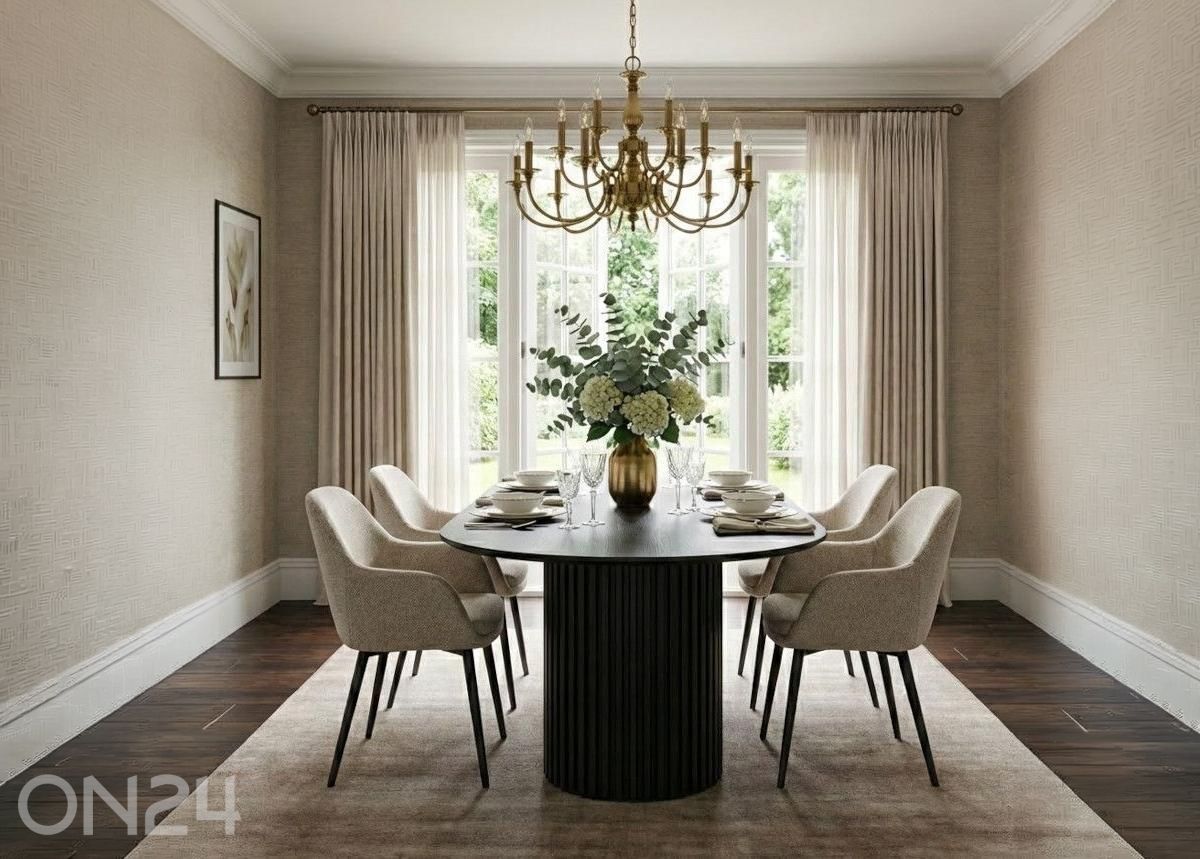 Söögilaud Oscar 100x200 cm suurendatud