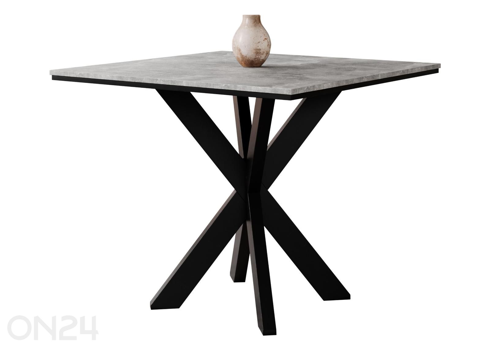 Söögilaud Paro 90x90 cm suurendatud