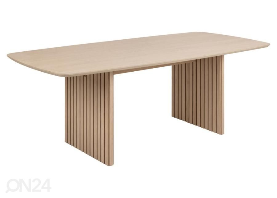 Söögilaud Skive 220x105 cm suurendatud