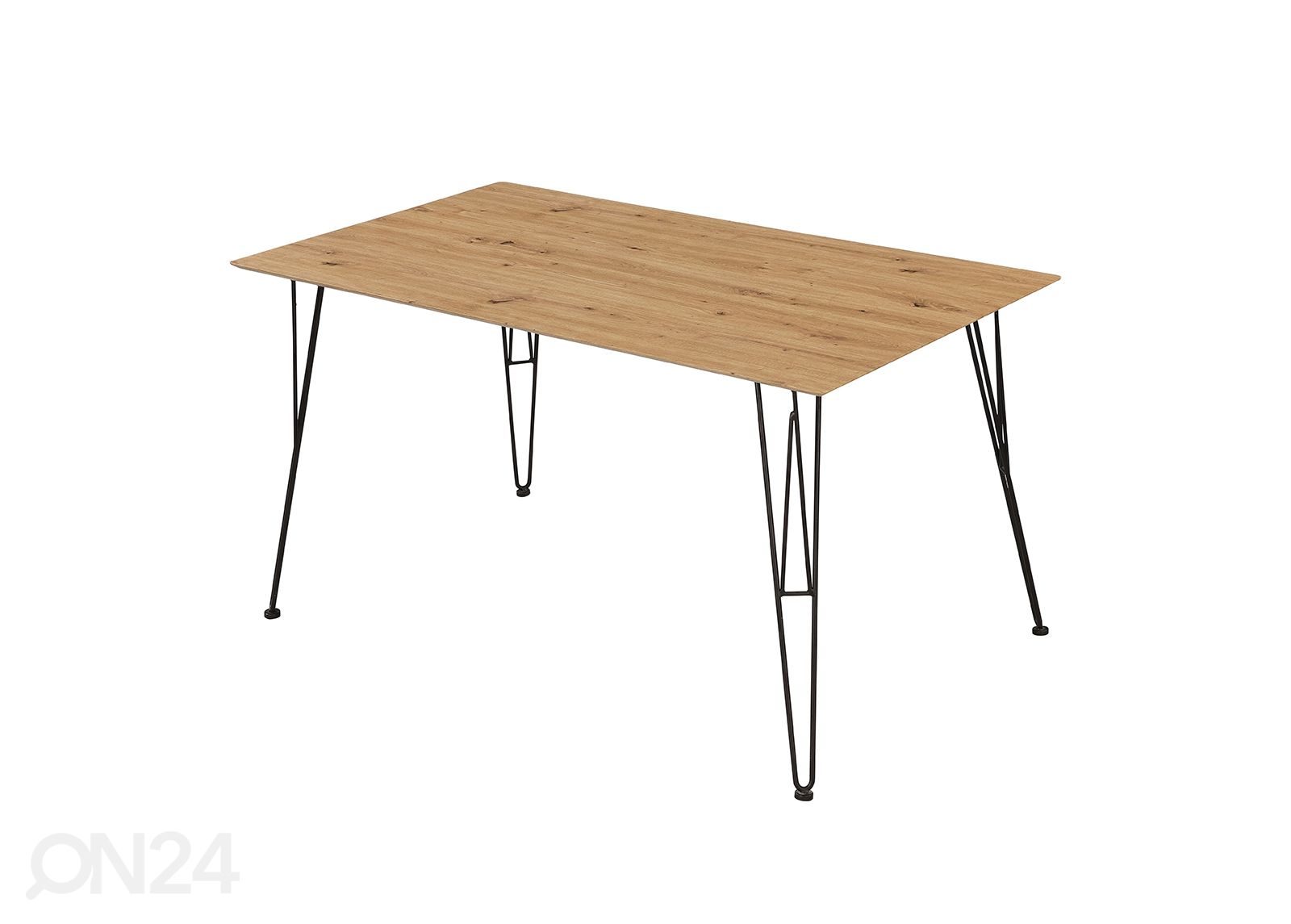 Söögilaud Tacona 140x80 cm, artisan suurendatud