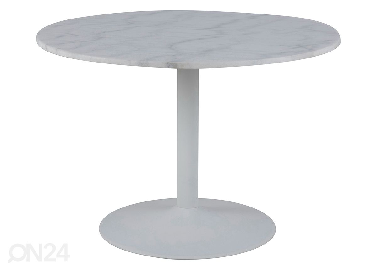 Söögilaud Vista Ø110 cm suurendatud