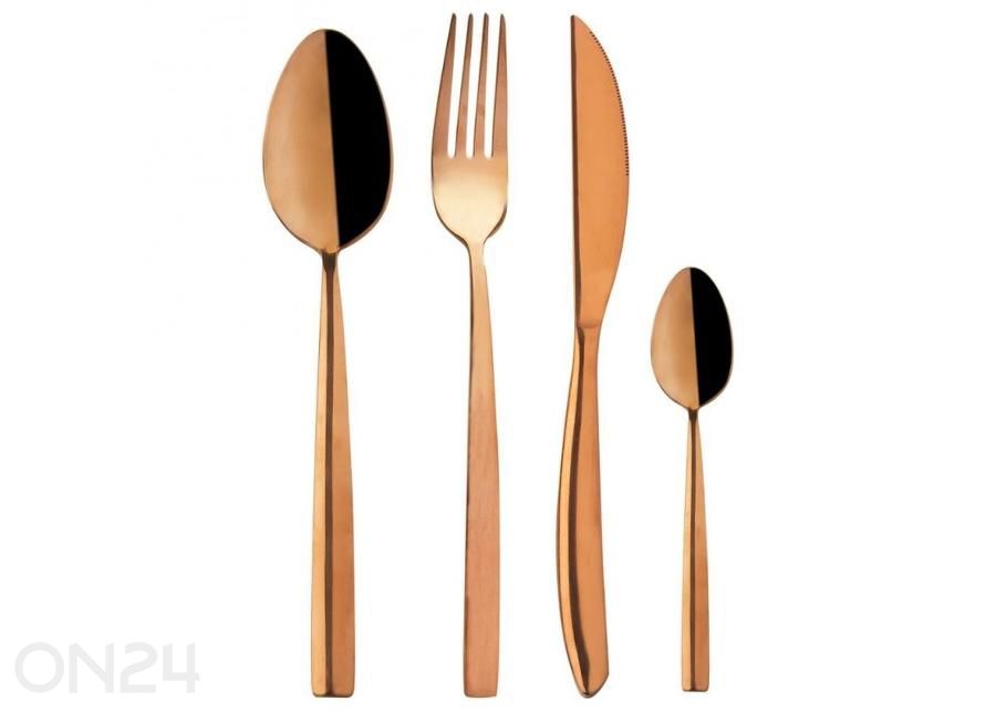 Söögiriistade komplekt, vask, 24 osa suurendatud