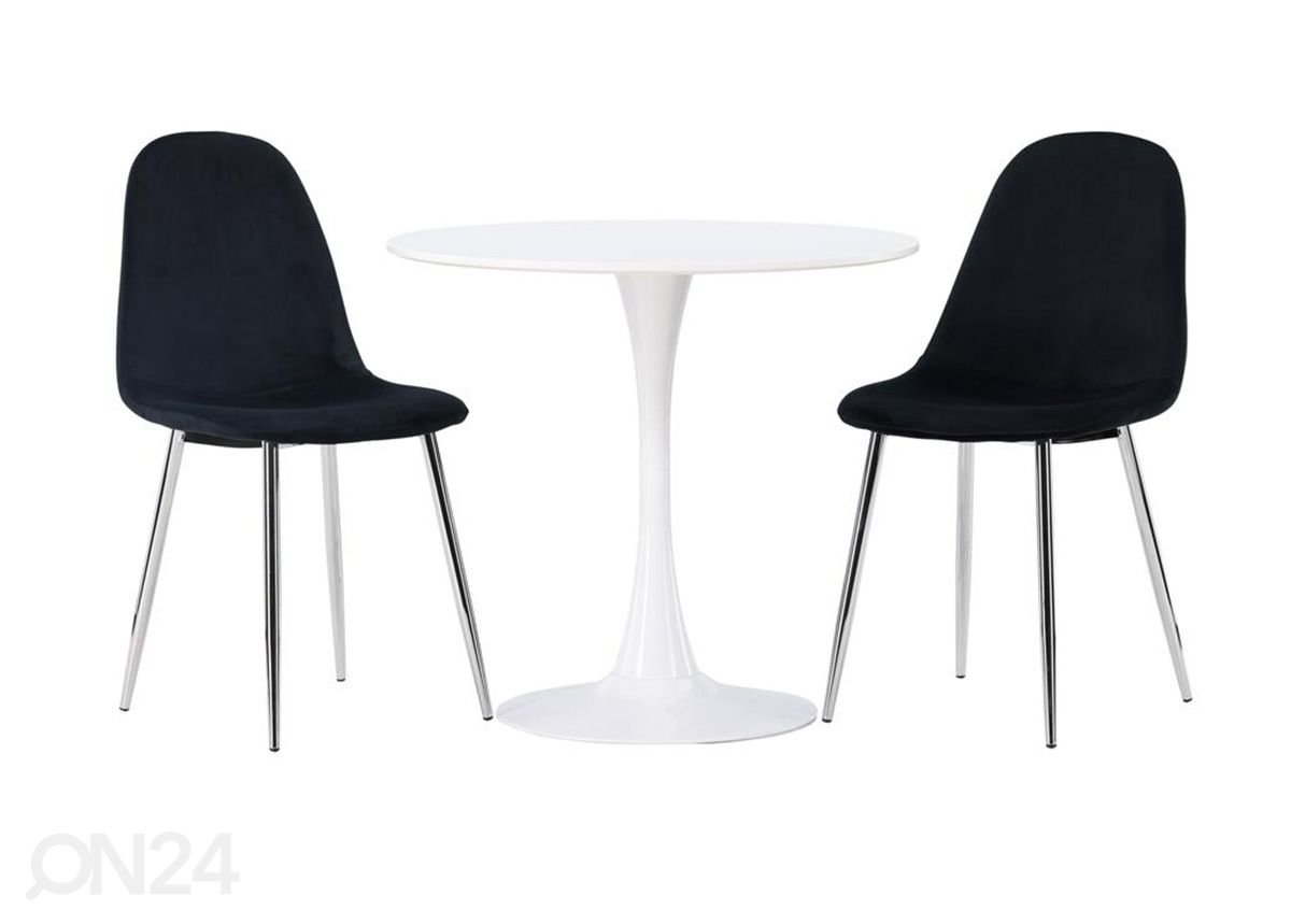 Söögitoa komplekt Hamden & Polar suurendatud