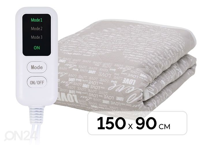 Soojendusega alustekk Ecosapiens Linen 150x90 cm suurendatud