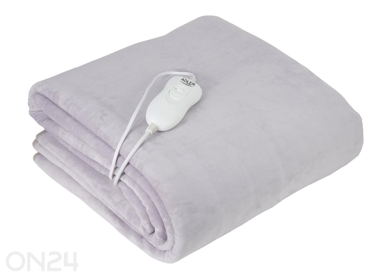 Soojendusega pleed Adler AD 7425, 80×150 cm, hall suurendatud