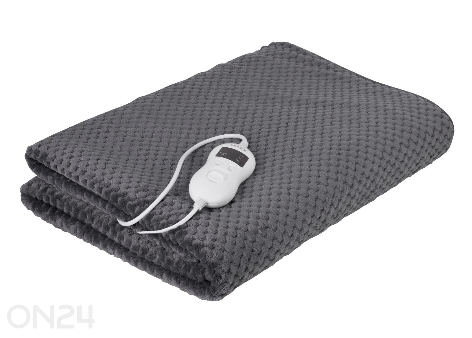 Soojendusega pleed Camry CR 7416, 100×150 cm, hall suurendatud