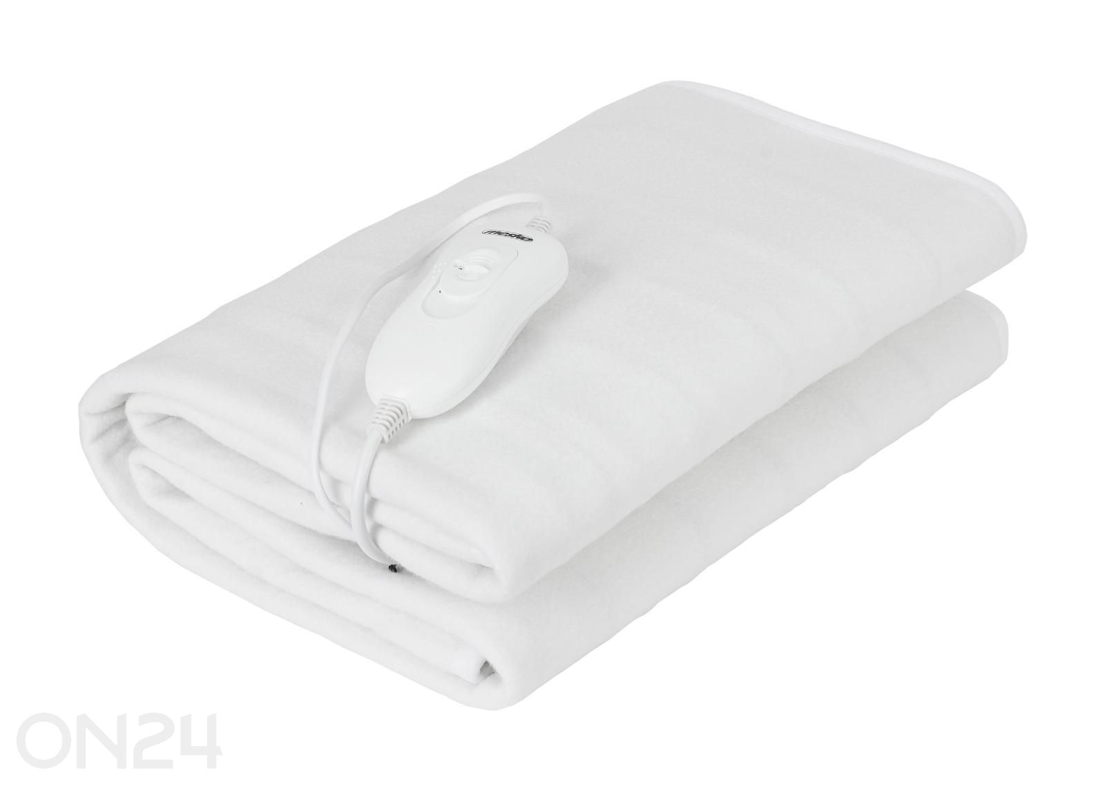 Soojendusega pleed Mesko MS 7419, 80×150 cm, valge suurendatud