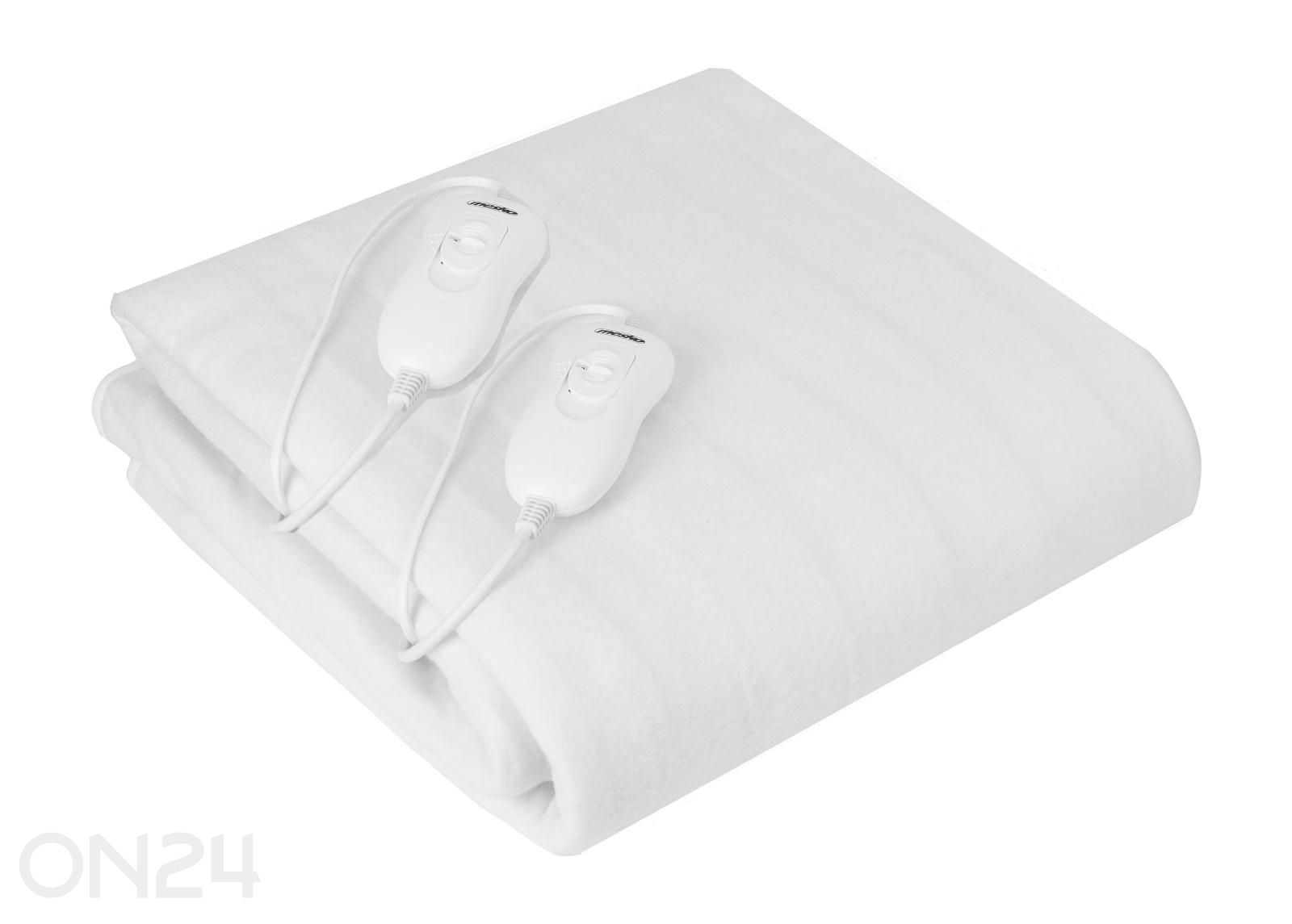 Soojendusega pleed Mesko MS 7420, 150×160 cm, valge suurendatud