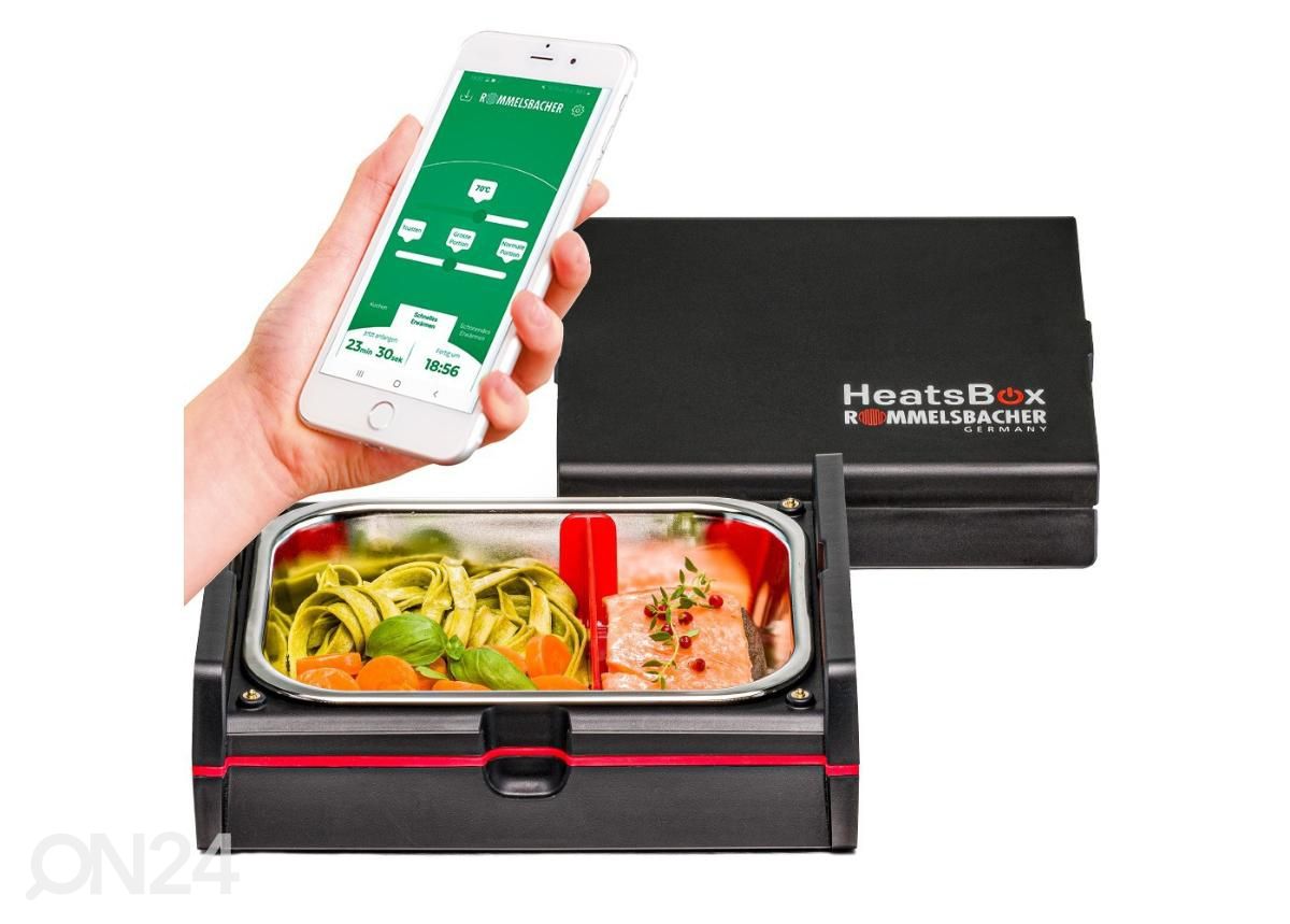 Soojendusega toidukarp Lunchbox Rommelsbacher suurendatud
