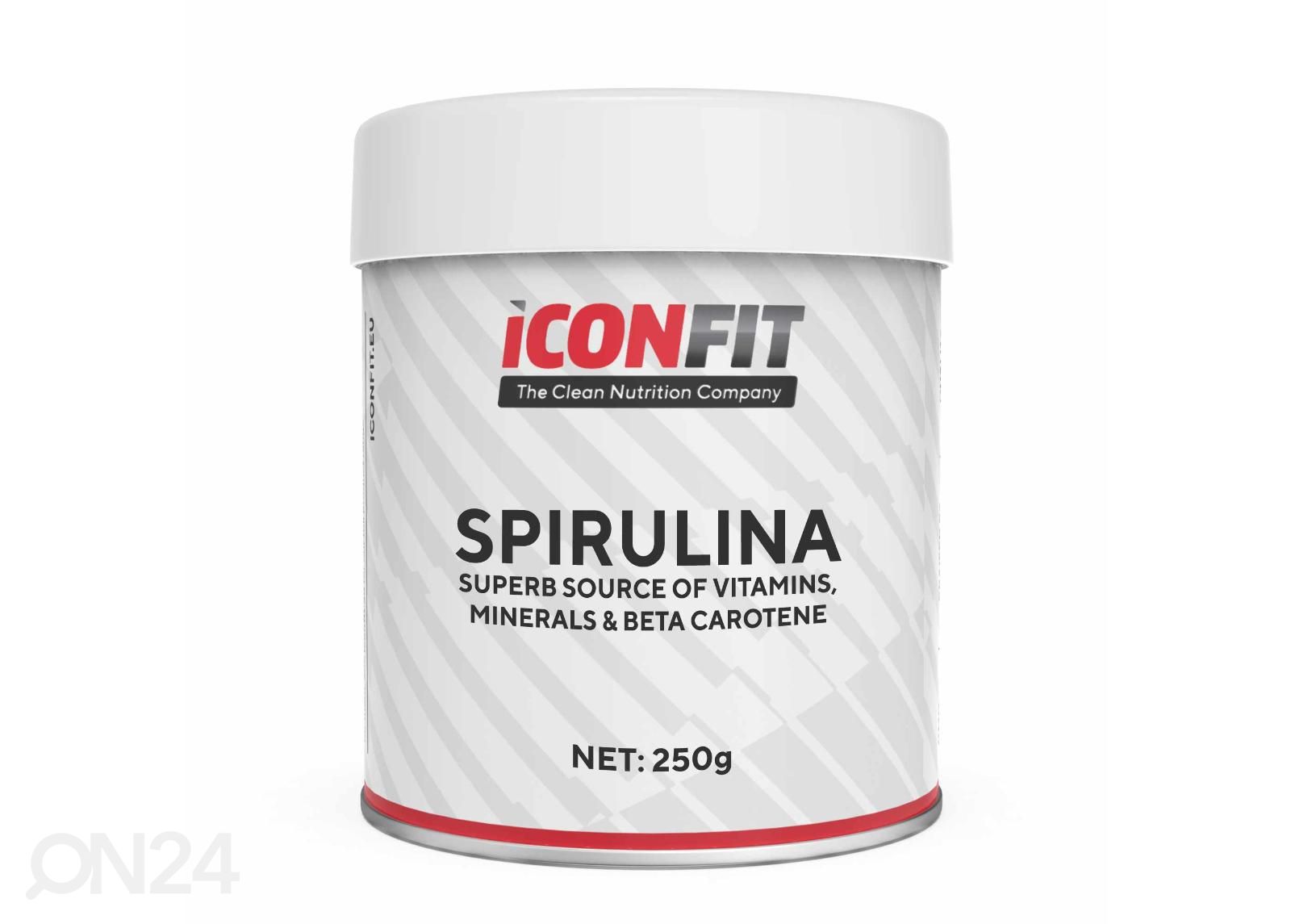 Spirulina pulber 250 g Iconfit suurendatud