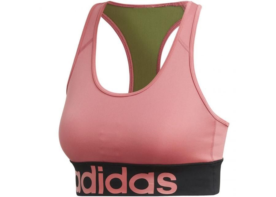 Spordirinnahoidja adidas D2M Logo Bra W EI4817 suurendatud