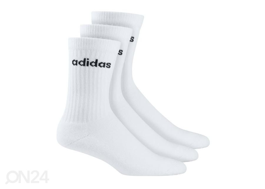 Spordisokkide komplekt Adidas Half-Cushioned Crew 3-pakk GE1379 suurendatud
