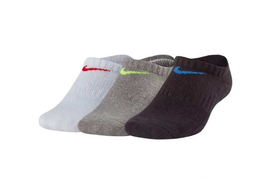 Spordisokkide komplekt lastele Nike Performance Cushioned NS 3-pakk Jr SX6843 906 suurendatud