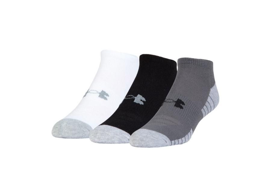 Spordisokkide komplekt Under Armour Tech No Show Sock 3-pakk 1312439-040 suurendatud