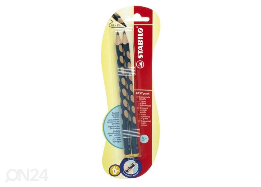 Stabilo ergonoomiline harilik 2tk suurendatud