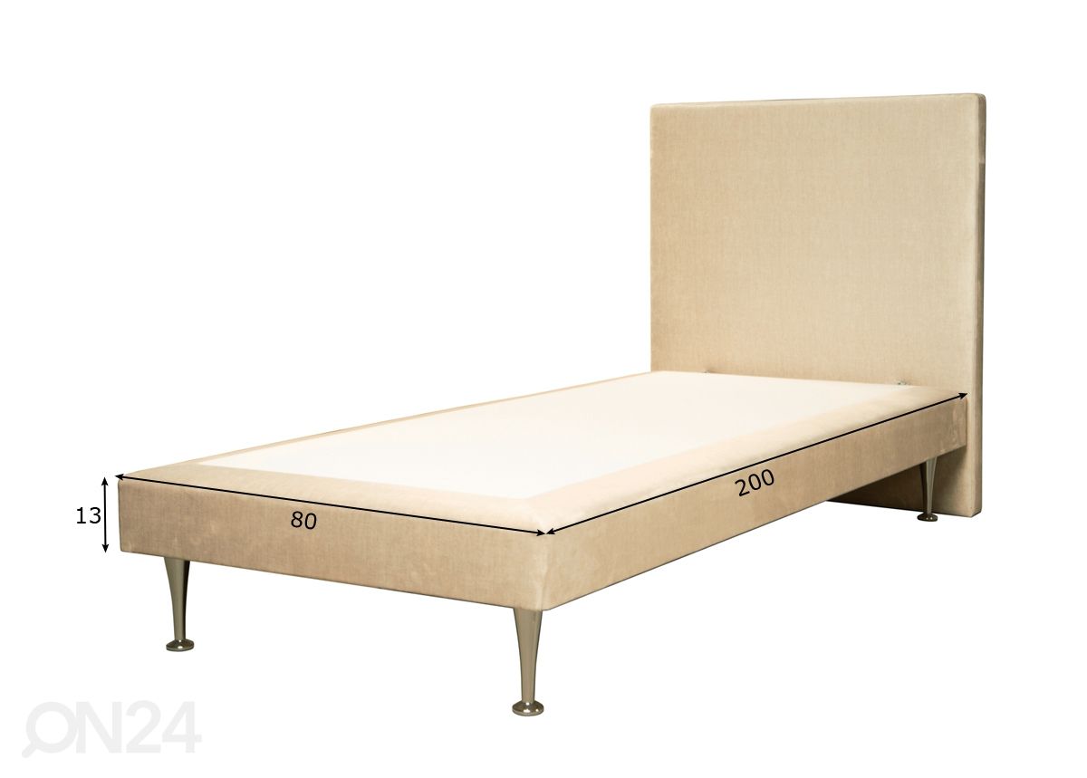 Stroma voodiraam Florina 80x200 cm suurendatud mõõdud