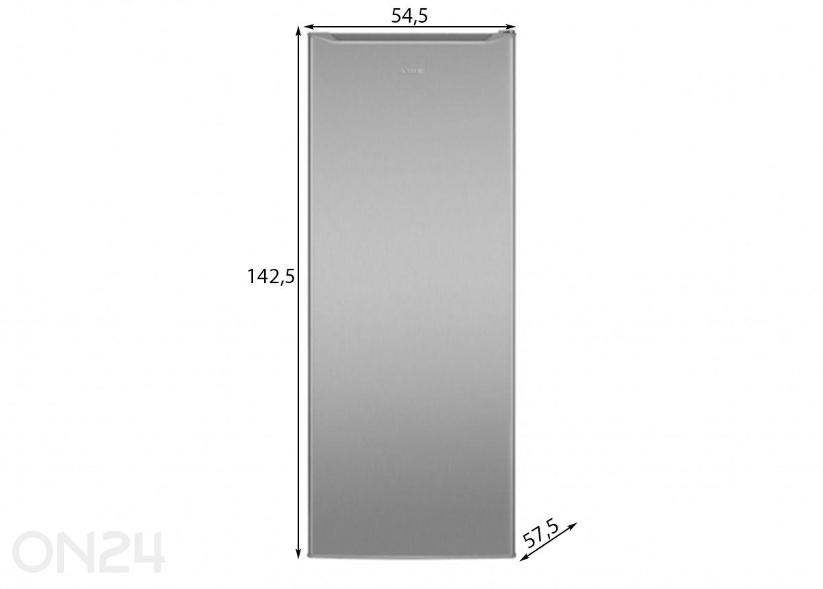 Sügavkülmik Bomann GS7364IX suurendatud mõõdud