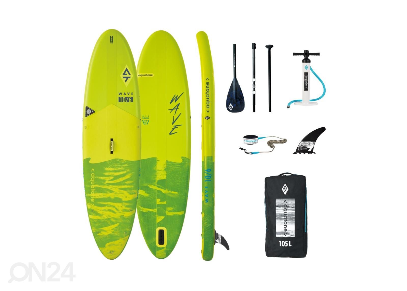 SUP laud Aquatone WAVE 10'6" Aztron komplekt suurendatud