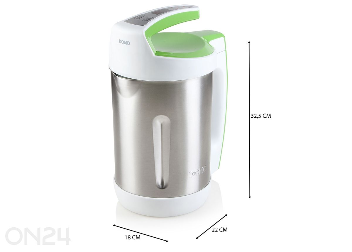 Supivalmistaja/blender Domo suurendatud mõõdud