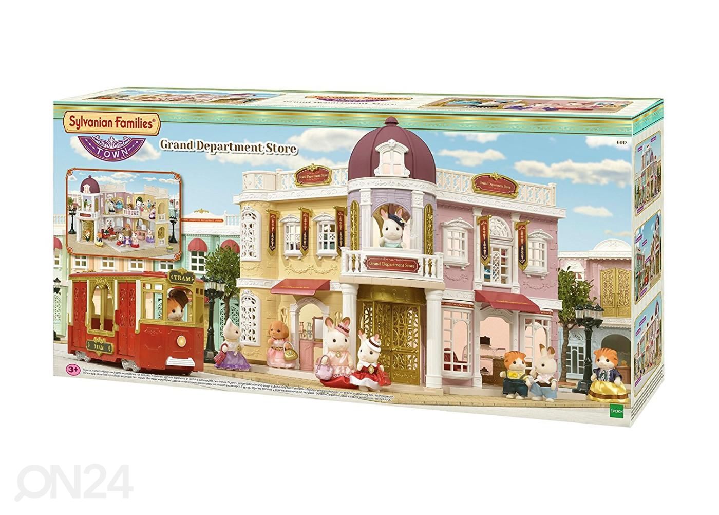 Sylvanian Families Town Kaubamaja suurendatud