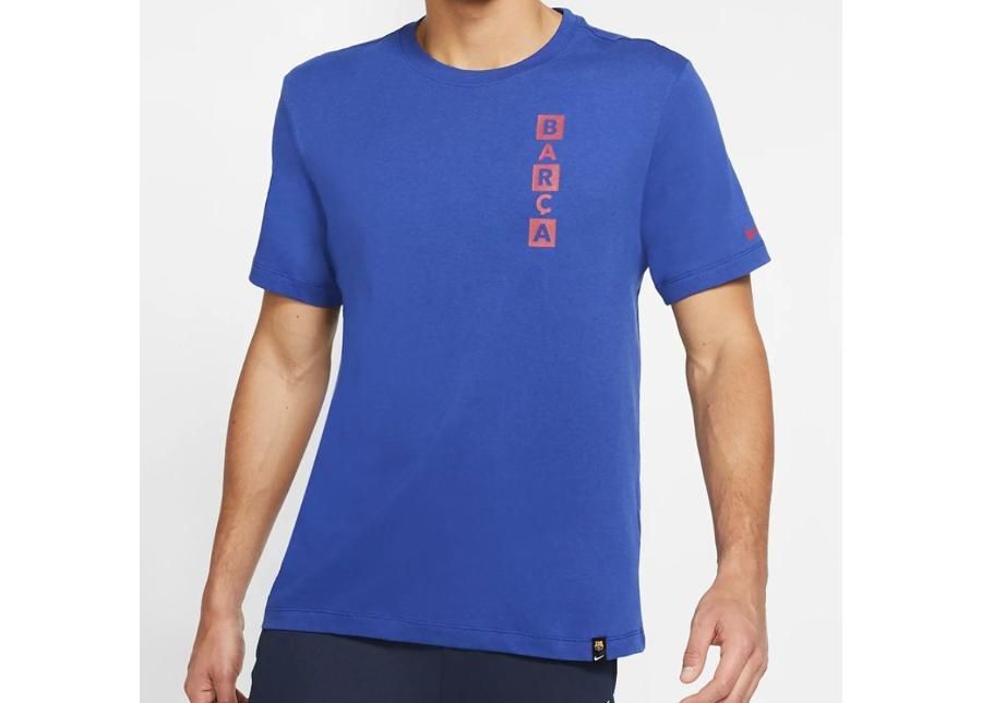 T-särk meestele Nike FC Barcelona Tee Kit Story M AQ7514-455 suurendatud