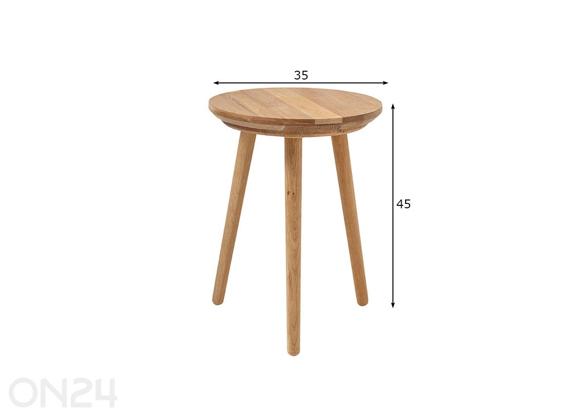 Taburet Agra suurendatud mõõdud