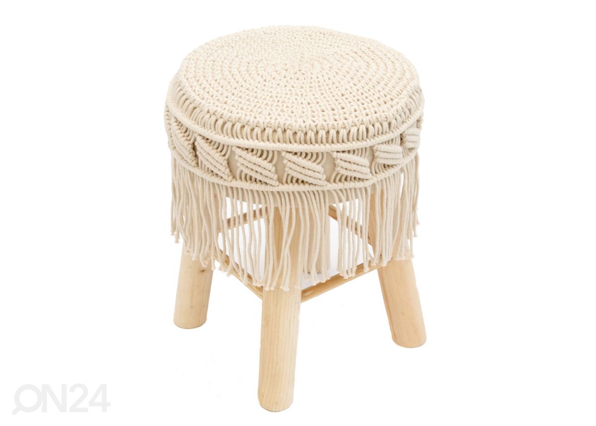 Taburet Macrame suurendatud