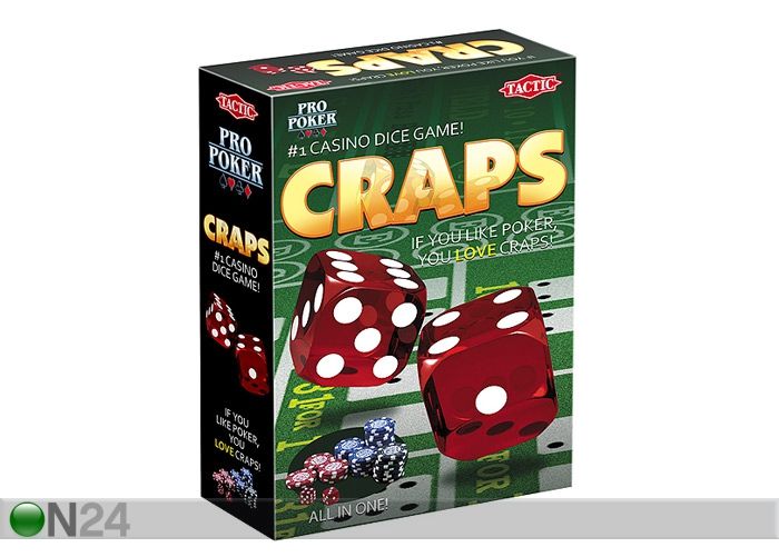 Tactic lauamäng Craps suurendatud