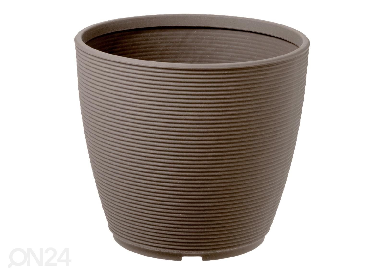 Taimepott Ring Ø38xh32 cm, cappuccino suurendatud