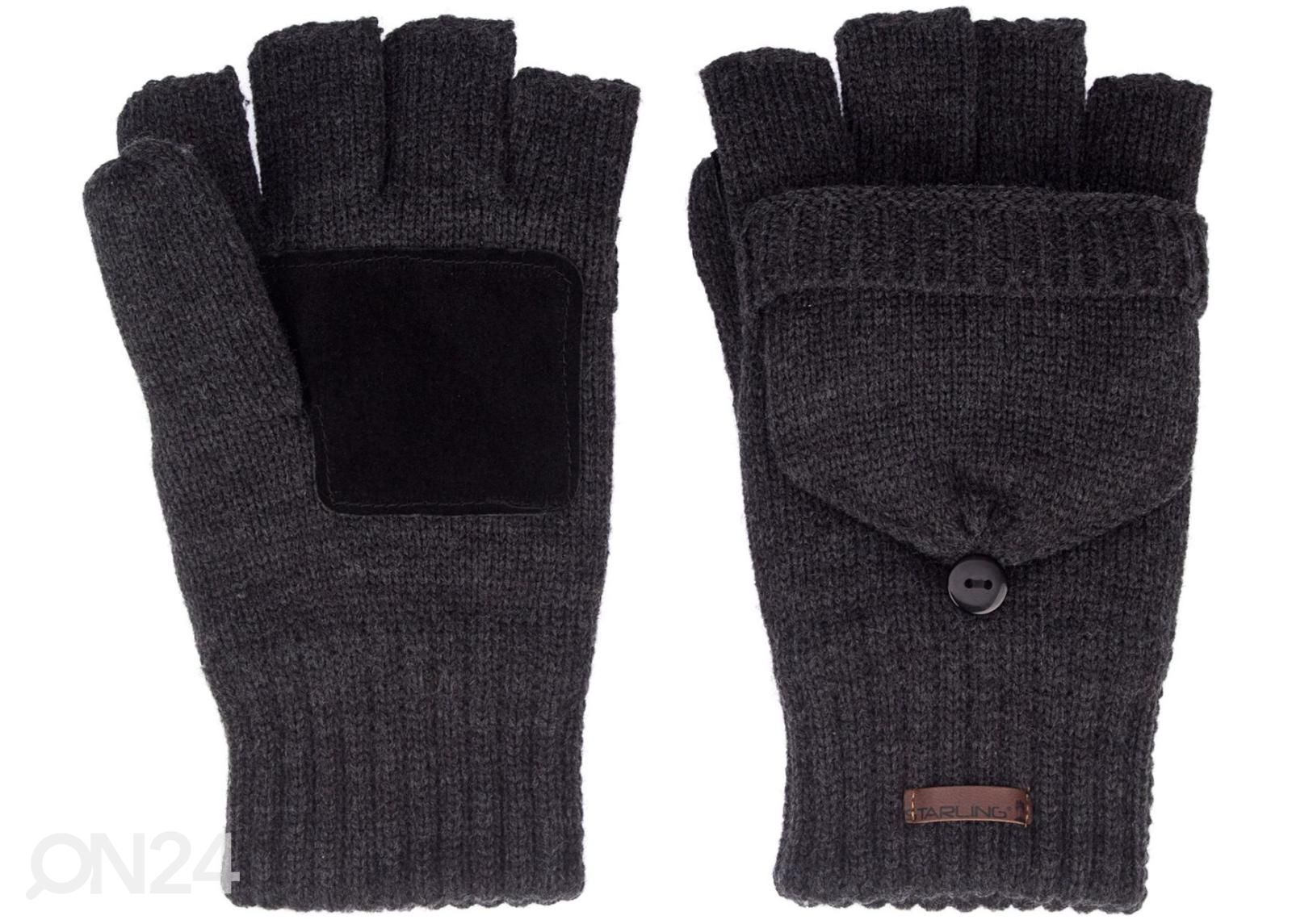 Täiskasvanute kindad Bumgloves Knitted Noël Starling suurus M suurendatud