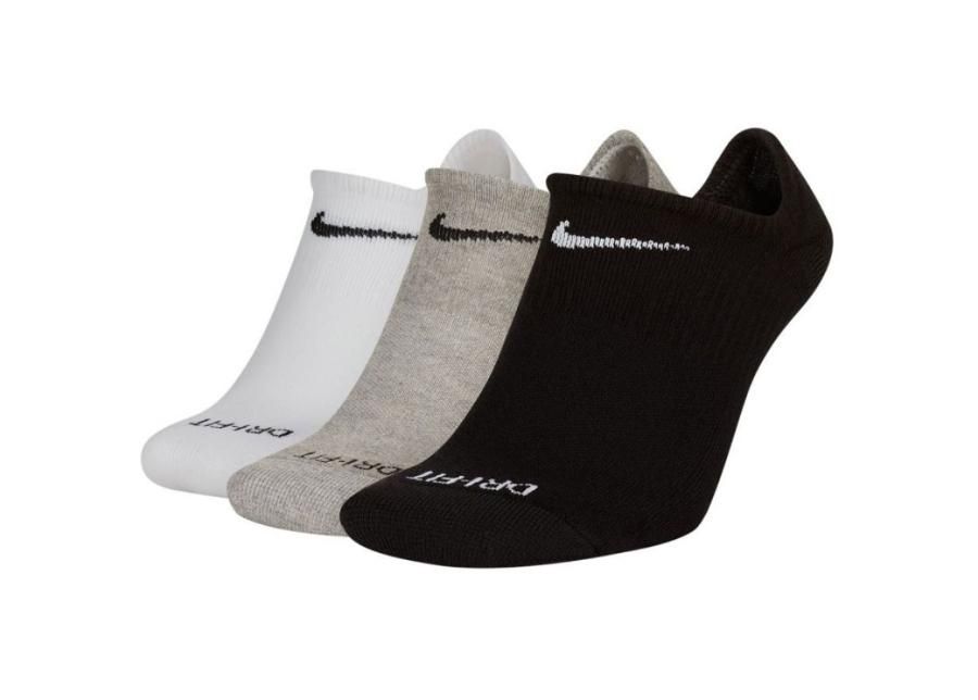 Täiskasvanute treeningsokid 3-pakk Nike Everyday Plus Cushioned SX7840 911 suurendatud