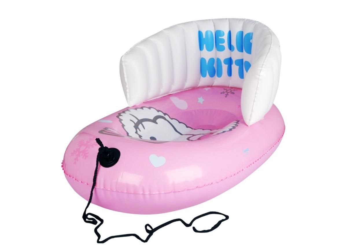 Täispuhutav kelk Sled Hello Kitty suurendatud