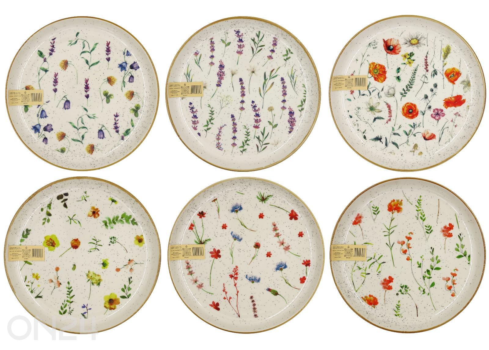 Taldrik Belle 20 cm, 6 tk suurendatud